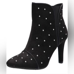 Nib Rialto Chanted Dress Studded Black Bootie